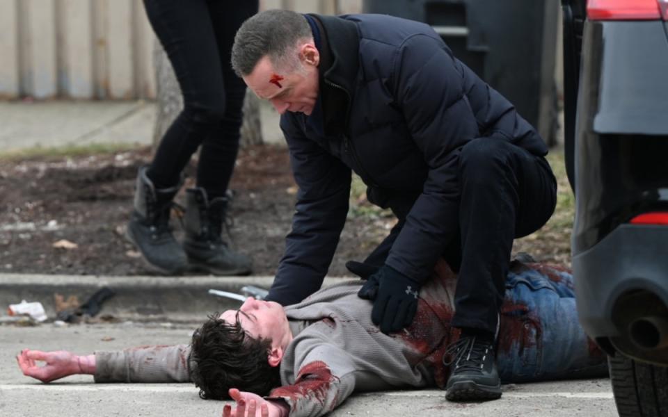 Bobby Hogan, Jason Beghe<p>Photo by: Lori Allen/NBC</p>