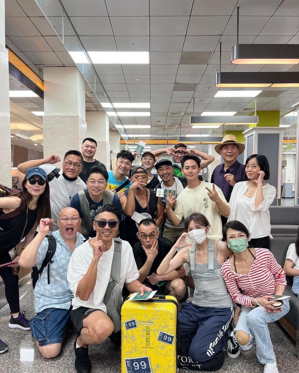范瑞君今和《寶島一村》出發到中國大陸巡演一個半月。（翻攝自臉書）