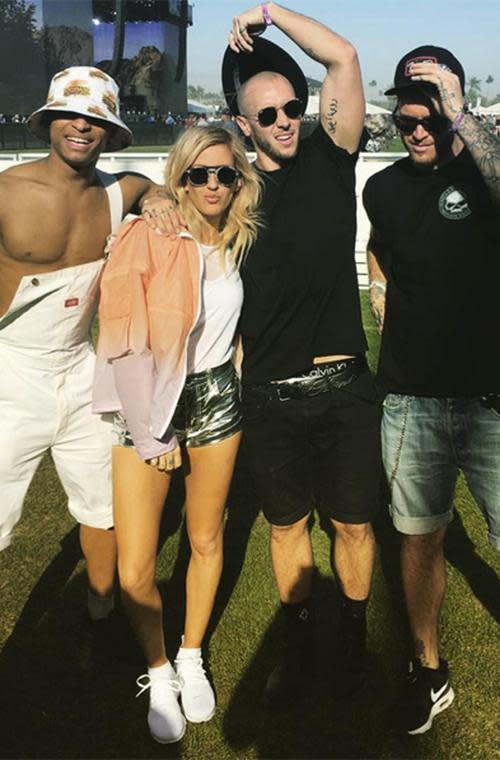 The stars out and about at Coachella