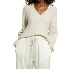 Open Edit Rib Stitch Sweater