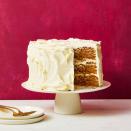 <p>This cake is perfect for everyone: it's vegan, gluten-free and totally delicious with warming spices and a fluffy vegan buttercream frosting.</p><p><em><a href="https://www.goodhousekeeping.com/food-recipes/dessert/a35006218/vegan-apple-cake-recipe/" rel="nofollow noopener" target="_blank" data-ylk="slk:Get the recipe for Vegan Apple Cake »;elm:context_link;itc:0;sec:content-canvas" class="link ">Get the recipe for Vegan Apple Cake »</a></em></p><p><strong>RELATED: </strong><a href="https://www.goodhousekeeping.com/food-recipes/dessert/g5119/easy-vegan-dessert-recipes/" rel="nofollow noopener" target="_blank" data-ylk="slk:26 Best Vegan Desserts That Taste Like the Real Deal;elm:context_link;itc:0;sec:content-canvas" class="link ">26 Best Vegan Desserts That Taste Like the Real Deal</a><br></p>