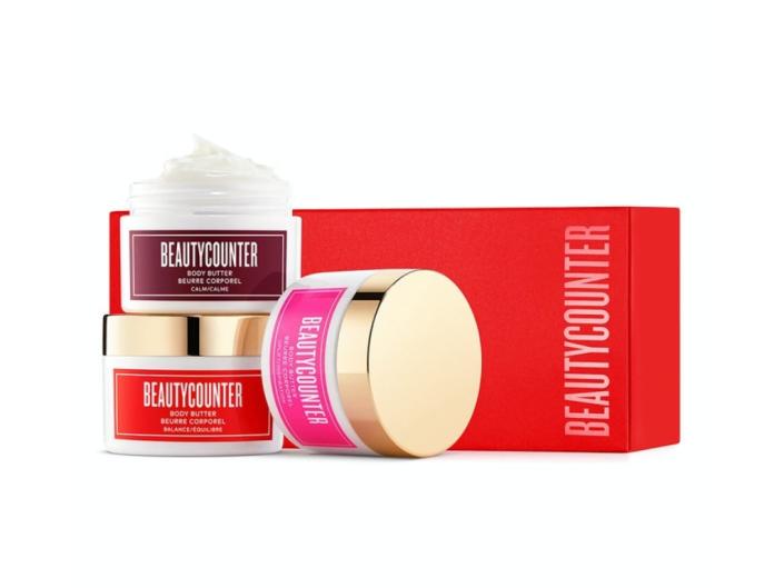 beautycounter good scents body butter trio, beautycounter holiday