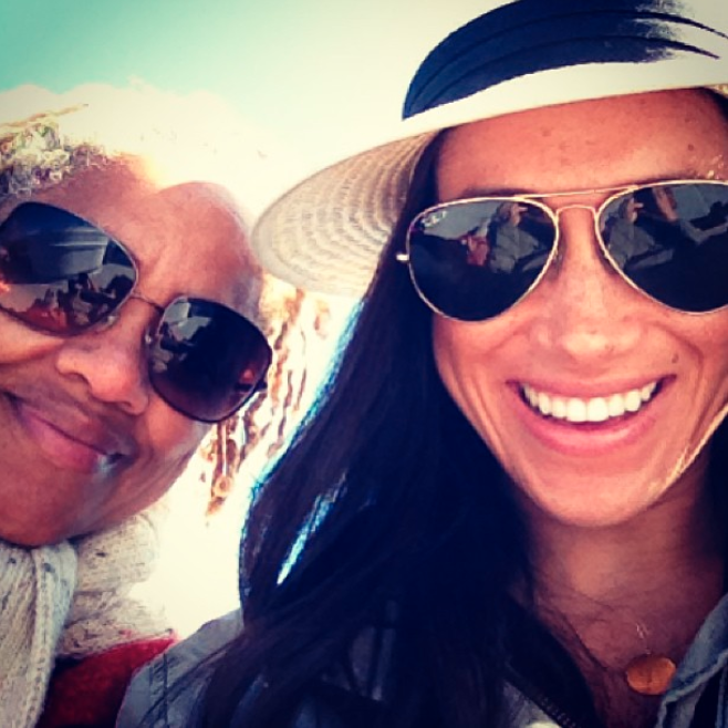 Meghan is also extremely close with her mother, Doria. Photo: Instagram