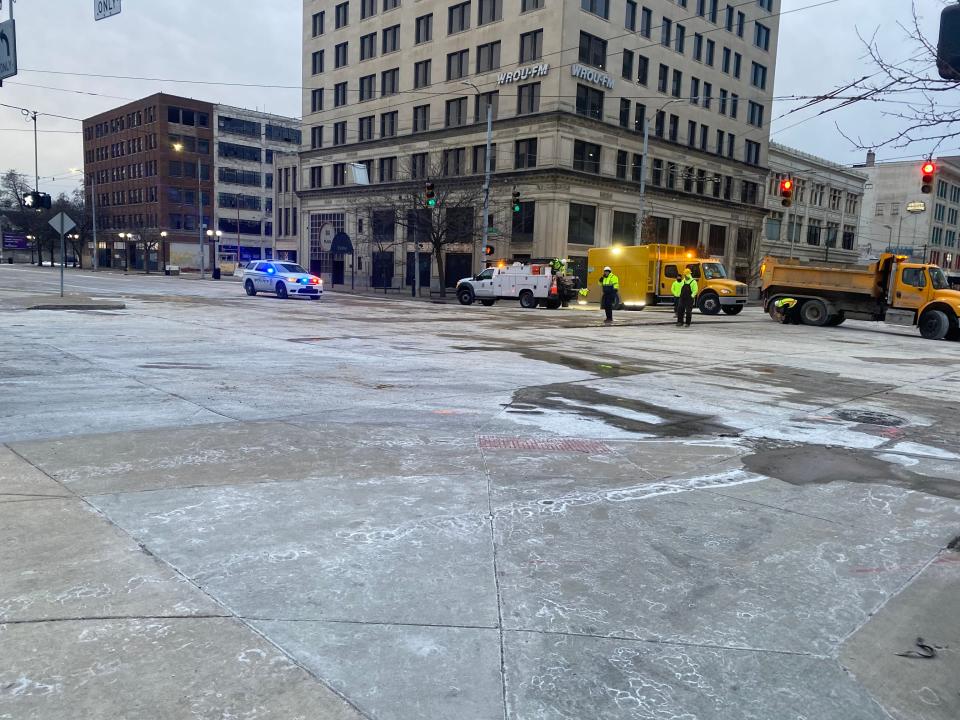 Main Street Water Main Break