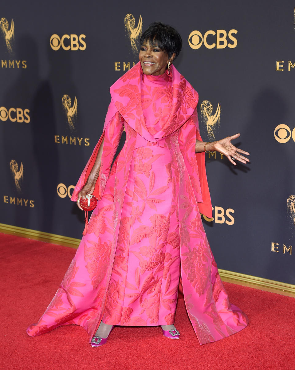 Cicely Tyson at the 69th annual Primetime Emmy Awards in Los Angeles on Sept. 17, 2017.