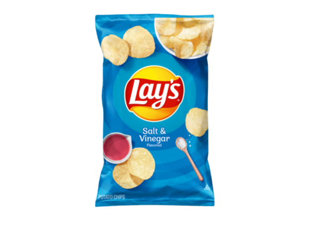 lays salt and vinegar chips nutrition facts