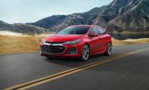 <p>Unlike the Hyundai Elantra and Elantra GT, <a rel="nofollow noopener" href="https://www.caranddriver.com/chevrolet/cruze" target="_blank" data-ylk="slk:the Chevrolet Cruze sedan and hatchback;elm:context_link;itc:0;sec:content-canvas" class="link ">the Chevrolet Cruze sedan and hatchback</a> are one in the same, albeit with unique tails. (Hence why both are grouped into a single entry here.) The Chevrolets also drive with a solid, big-car feel, with both delivering a comfortable, well-isolated ride and a quiet cabin at speed. A gasoline-fed turbocharged four-cylinder engine is standard, while a diesel is optional-the latter delivered an incredible 52 mpg in our testing. In an interesting twist, the Cruze <a rel="nofollow noopener" href="https://www.caranddriver.com/features/g25307911/general-motors-killing-cars-production-2019/" target="_blank" data-ylk="slk:is being canceled early in 2019;elm:context_link;itc:0;sec:content-canvas" class="link ">is being canceled early in 2019</a>, despite Chevrolet having just rolled out a facelifted version earlier this year.</p>
