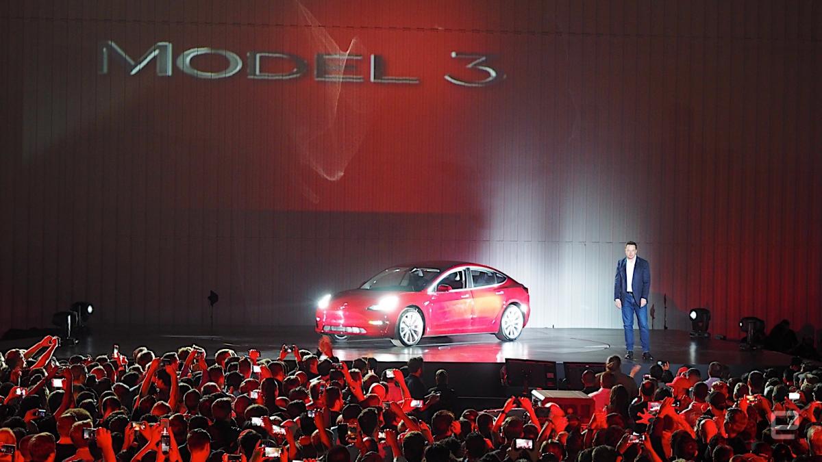 Tesla just delivered the first round of Model 3s