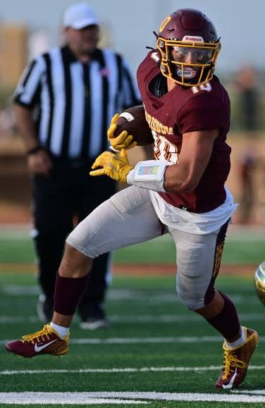 “Max is a tremendous athlete and competitor,” Harrisburg football coach Brandon White said. “He seemed to always make big plays in big time moments."