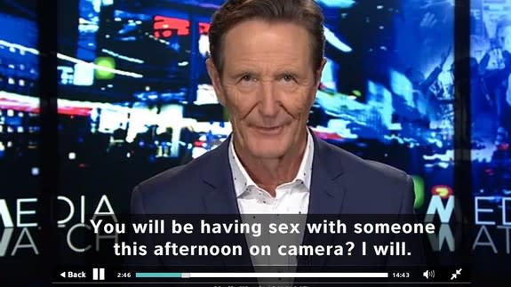 Tv News - News captions mixed up with a porn documentary make for pretty funny  screengrabs