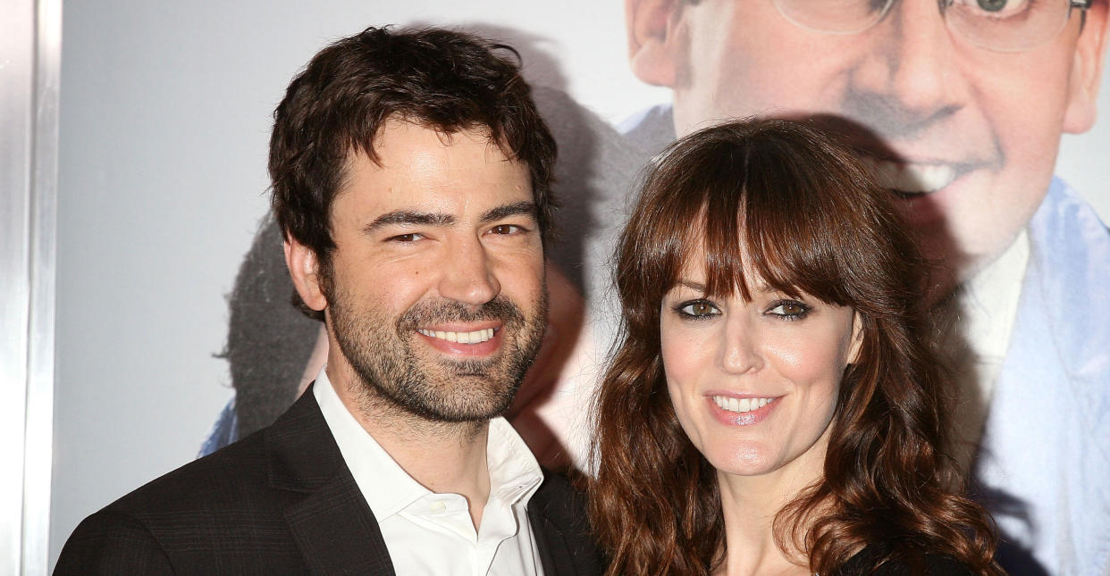 Sheridan was in a relationship with Ron Livingston from 2000-2003. (Getty Images)