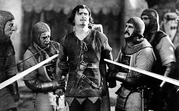 Courtesy Everett Collection Douglas Fairbanks (center) in ‘Robin Hood’