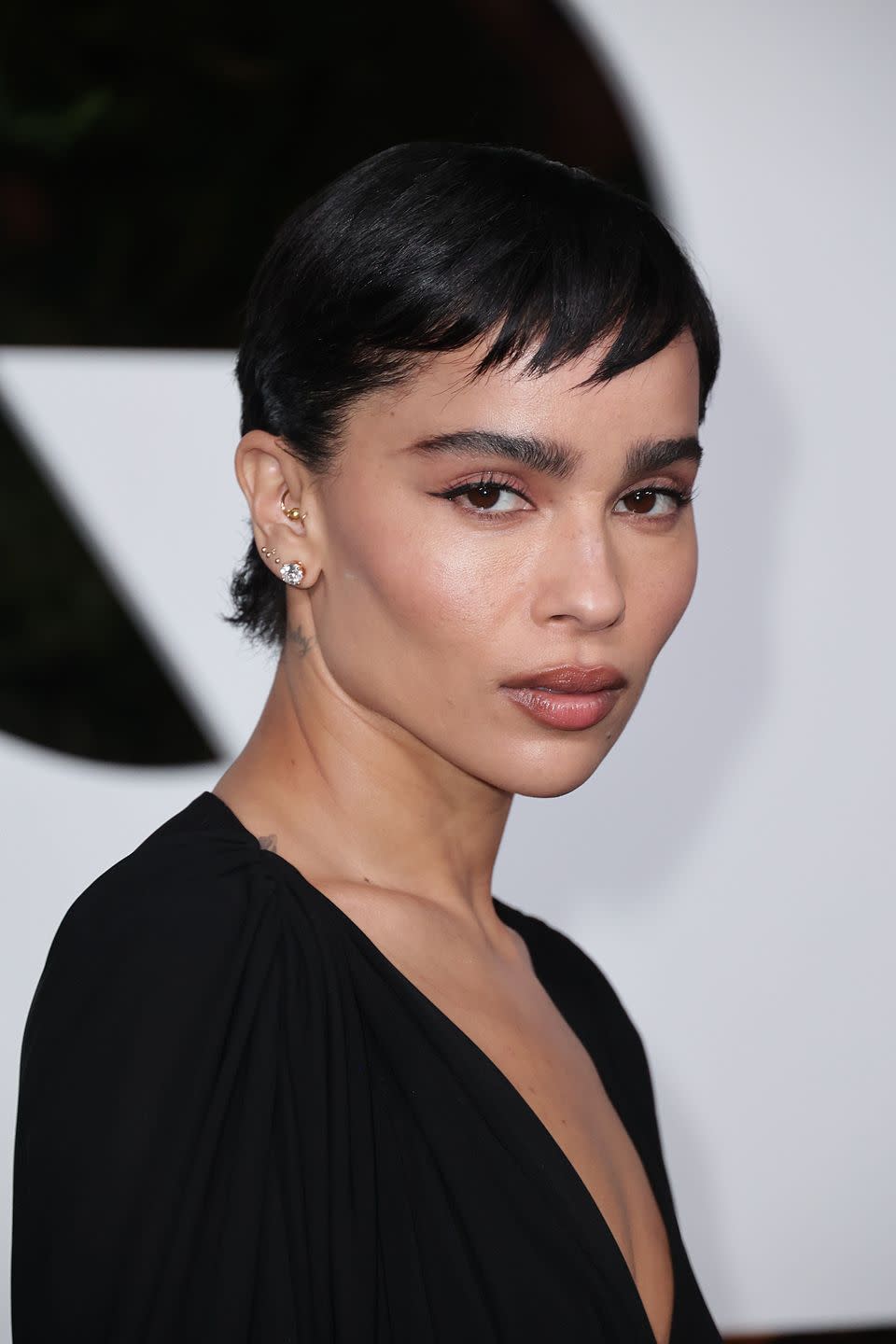 fall hair color ideas zoe kravitz