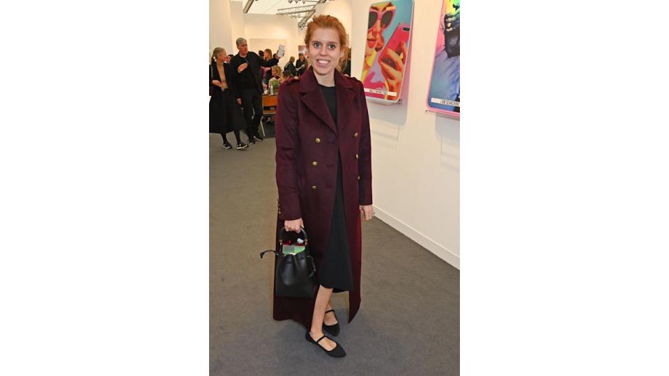 Princess Beatrice at the Frieze Art Fair