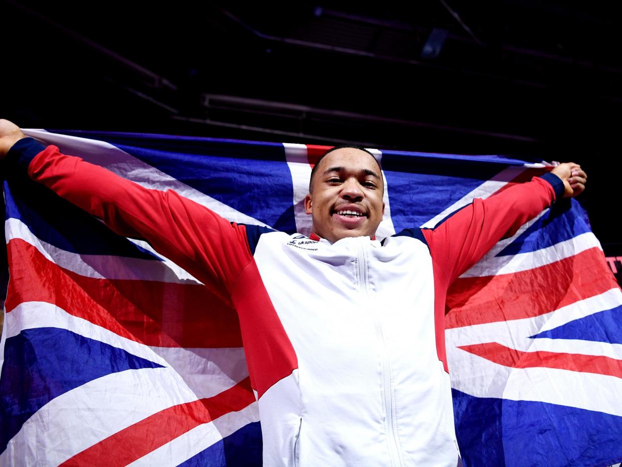 Joe Fraser claimed Great Britain's second gold medal of the championships: Getty