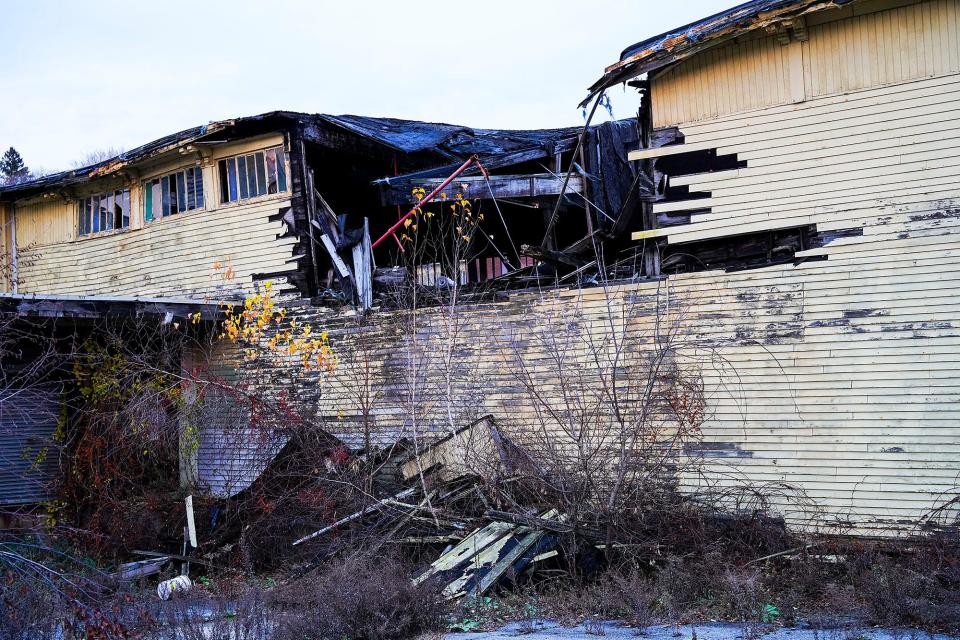 ARPA funds will pay for the demolition of a derelict mill at 719 River St. in Woonsocket.