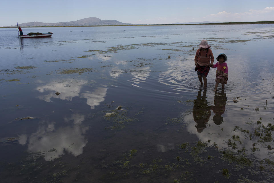 La contaminación del lago Titicaca