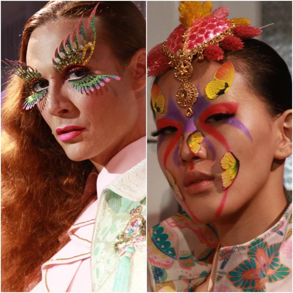 Manish Arora: Cutouts and Colorful Face Paint