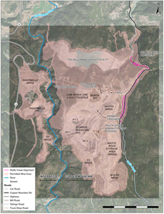 Copper Mountain Site Layout