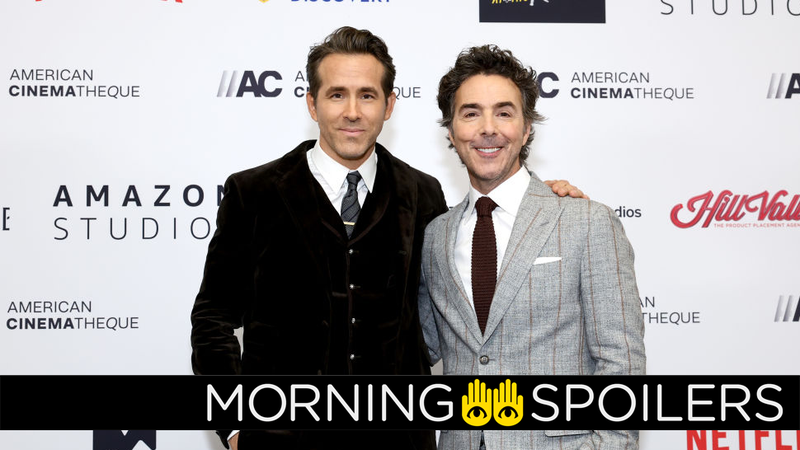 Honoree Ryan Reynolds and Shawn Levy attend the 36th Annual American Cinematheque Awards at The Beverly Hilton on November 17, 2022 in Beverly Hills, California. 