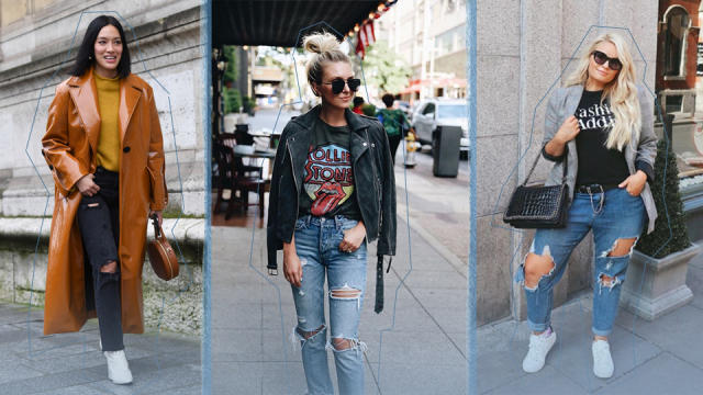 How To Style Ripped Jeans: Best Street Style Looks 2020