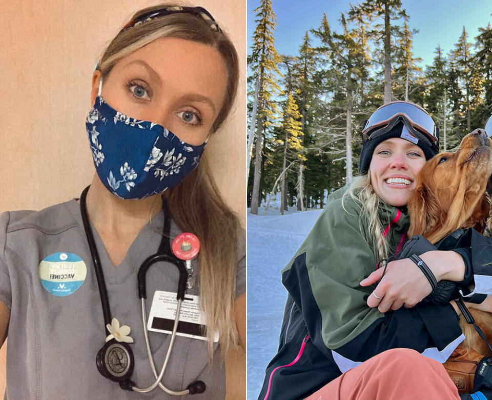 Traveling nurse Jordyn Bashford. (Courtesy Jordyn Bashford)