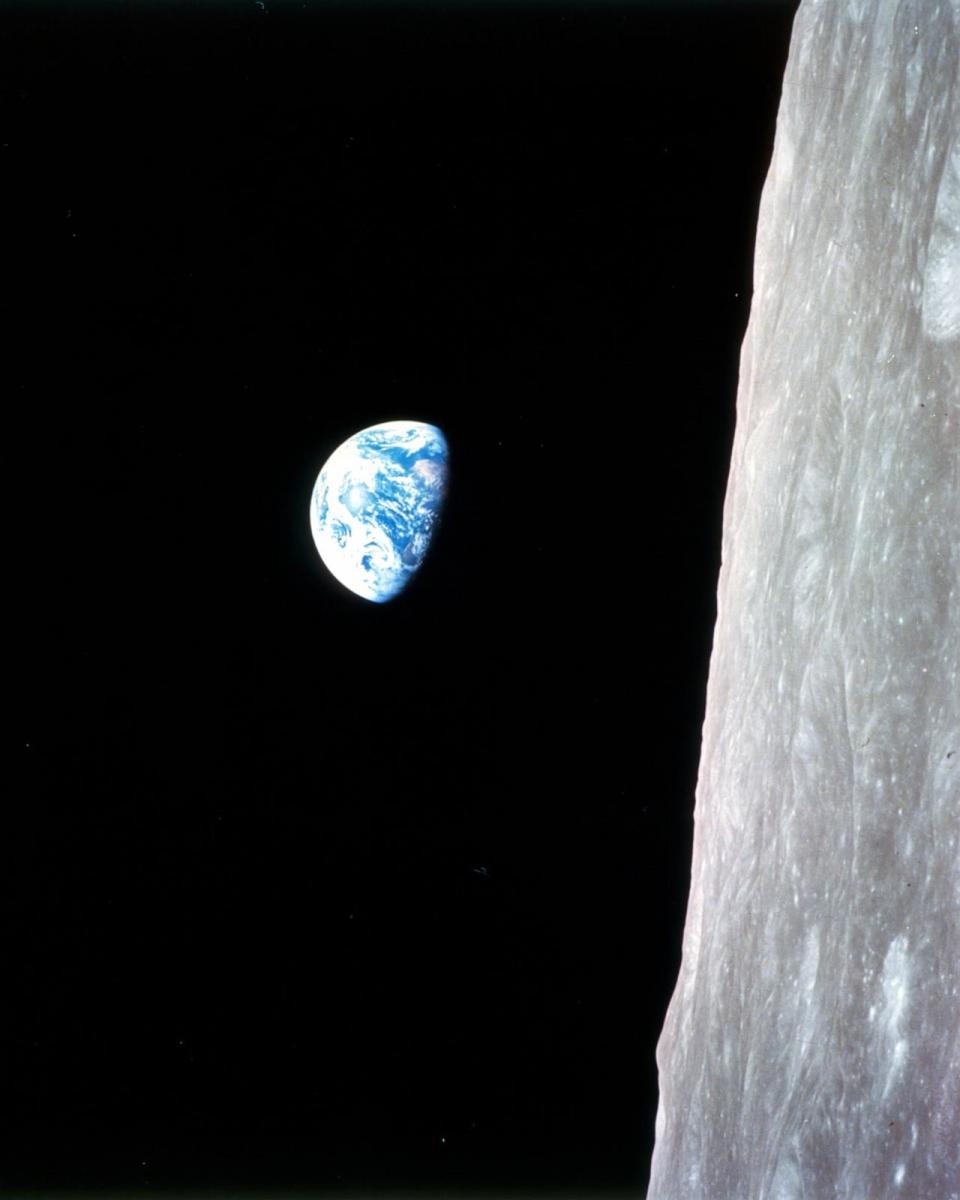 PHOTO: Earthrise, Apollo 8, December 24, 1968 (Heritage Images via Getty Images)