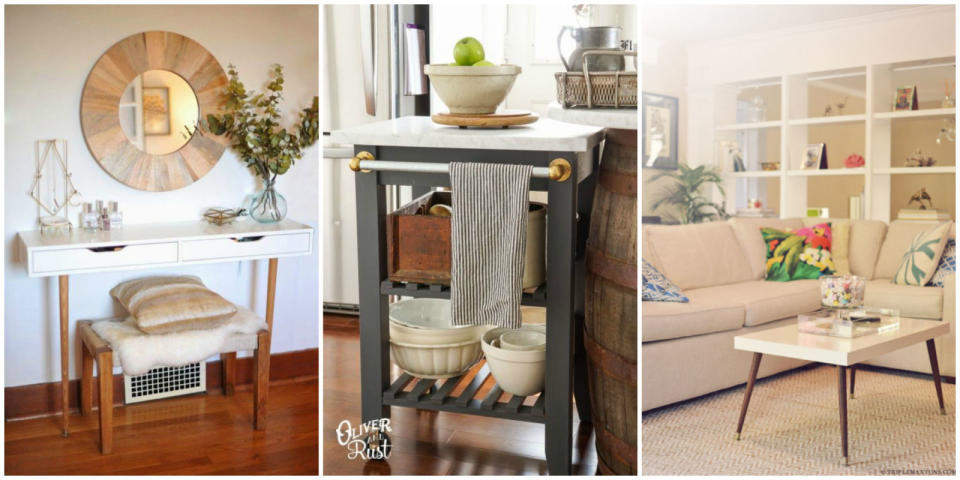 <p>When you want to give your basic furniture a personal touch, you can't go wrong with DIY. Need some inspiration? These IKEA hacks will without a doubt help. </p>