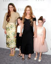 <p>Despite her many ups and downs, Lisa Marie is a survivor. In October, she hit the red carpet with her girls — Riley, Harper, and Finley — for an <em>Elle</em> event at the Four Seasons in L.A. Here’s to 50 more years. (Photo: Jon Kopaloff/FilmMagic) </p>