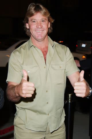 <p>Jon Kopaloff/FilmMagic</p> Steve Irwin