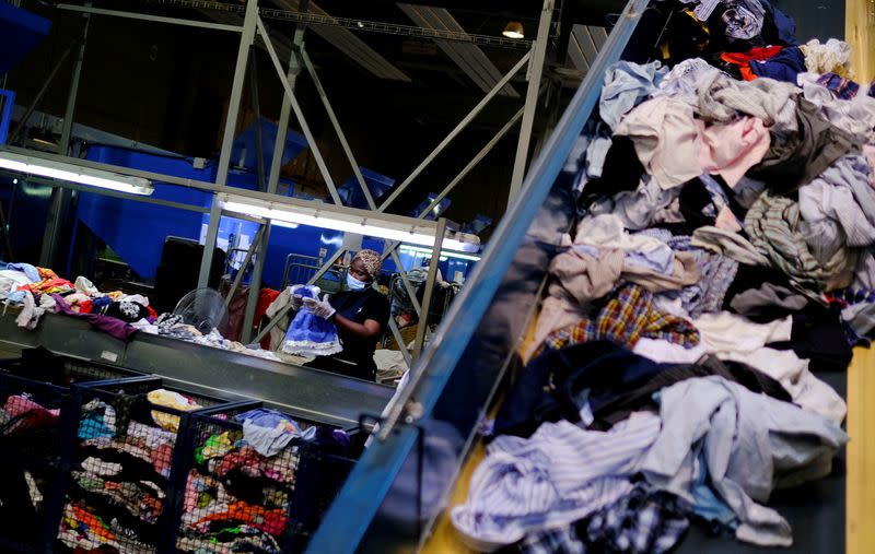 FILE PHOTO: Fast fashion firms prepare for EU crackdown on mountain of waste