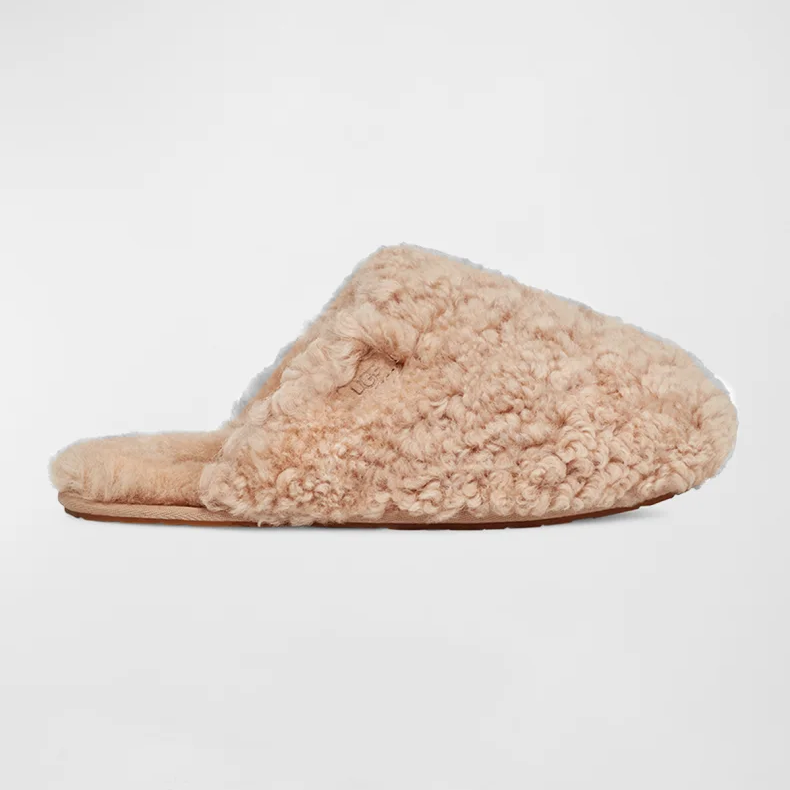 Ugg Maxi Curly Shearling Slide Slippers