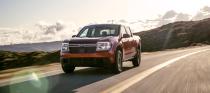 <p>Ford has introduced a new vehicle to its dominant truck lineup: the Maverick. It's an entry-level pickup designed to slot under the Ranger, with smaller dimensions and a scarcely believable $19,995 MSRP. Thanks to standard hybrid power, it gets an EPA estimated 40 mpg city and a range of 500 miles. </p><p><a class="link " href="https://www.roadandtrack.com/news/a36631354/2022-ford-maverick-pickup-revealed/" rel="nofollow noopener" target="_blank" data-ylk="slk:See the full story right here;elm:context_link;itc:0;sec:content-canvas">See the full story right here</a></p>