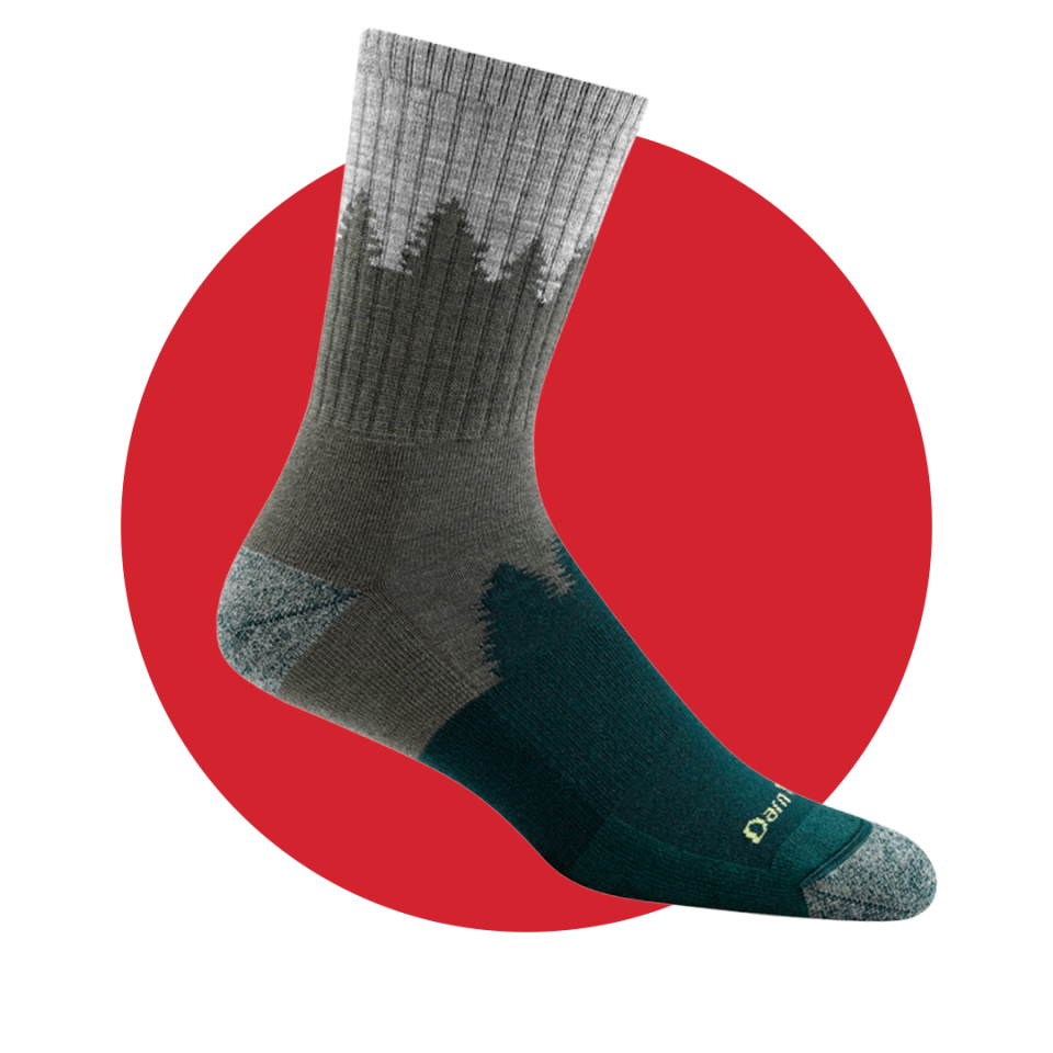 Darn Tough Number 2 Micro Crew Midweight Hiking Sock