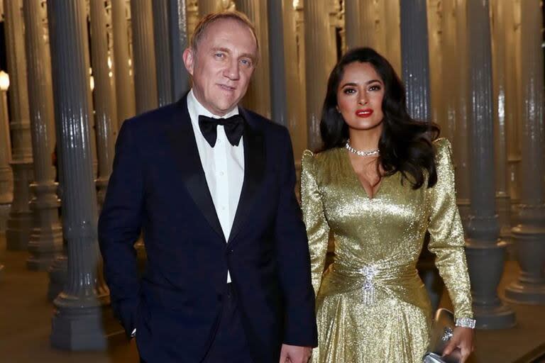 Salma Hayek y François-Henri Pinault se casaron en 2009 y ahora la actriz compartió imágenes de la boda (Foto Instagram @salmahayek)