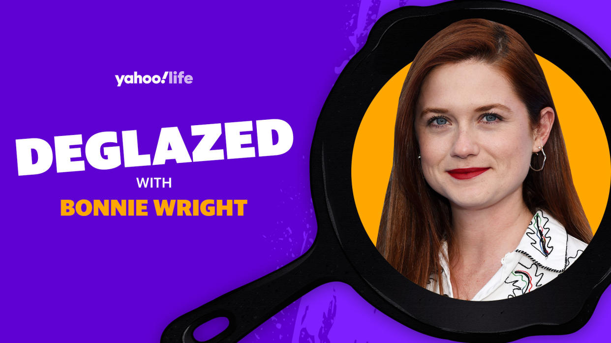 Bonnie Wright, who played Ginny Weasley in 