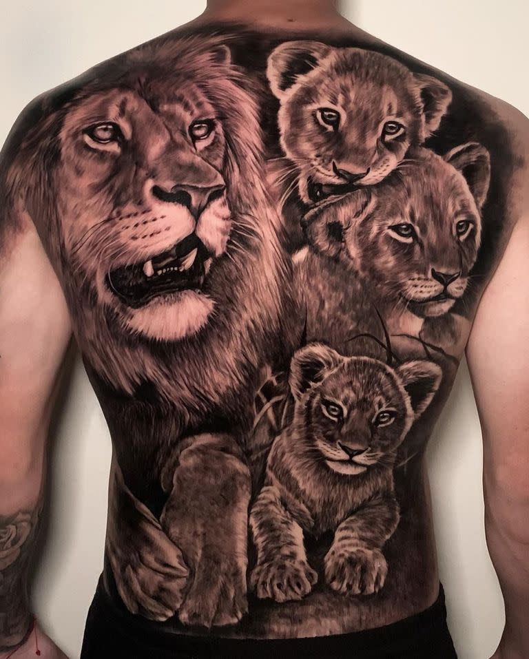 El imponente tatuaje de Lucas Martínez Quarta