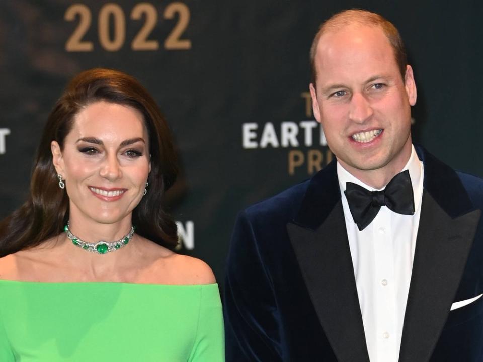 Prinz William und Prinzessin Kate beim Earthshot Prize 2022. (Bild: imago images/PA Images)