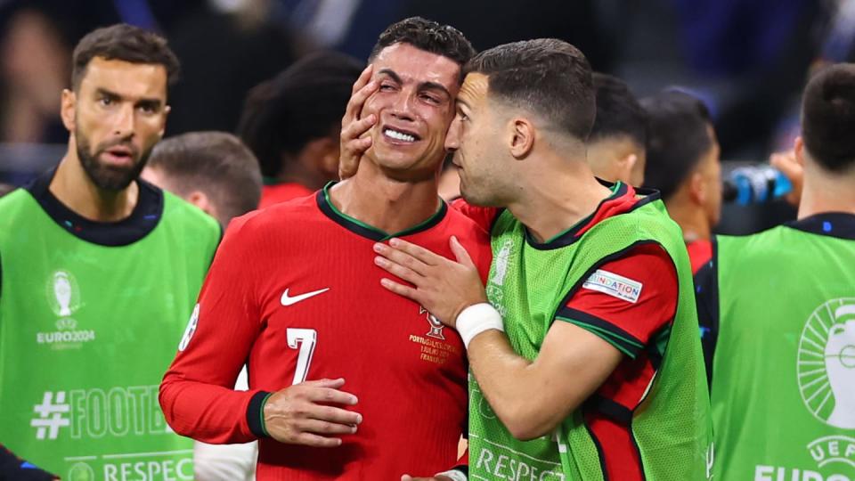 Tearful Cristiano Ronaldo admits he 'failed' Portugal against Slovenia