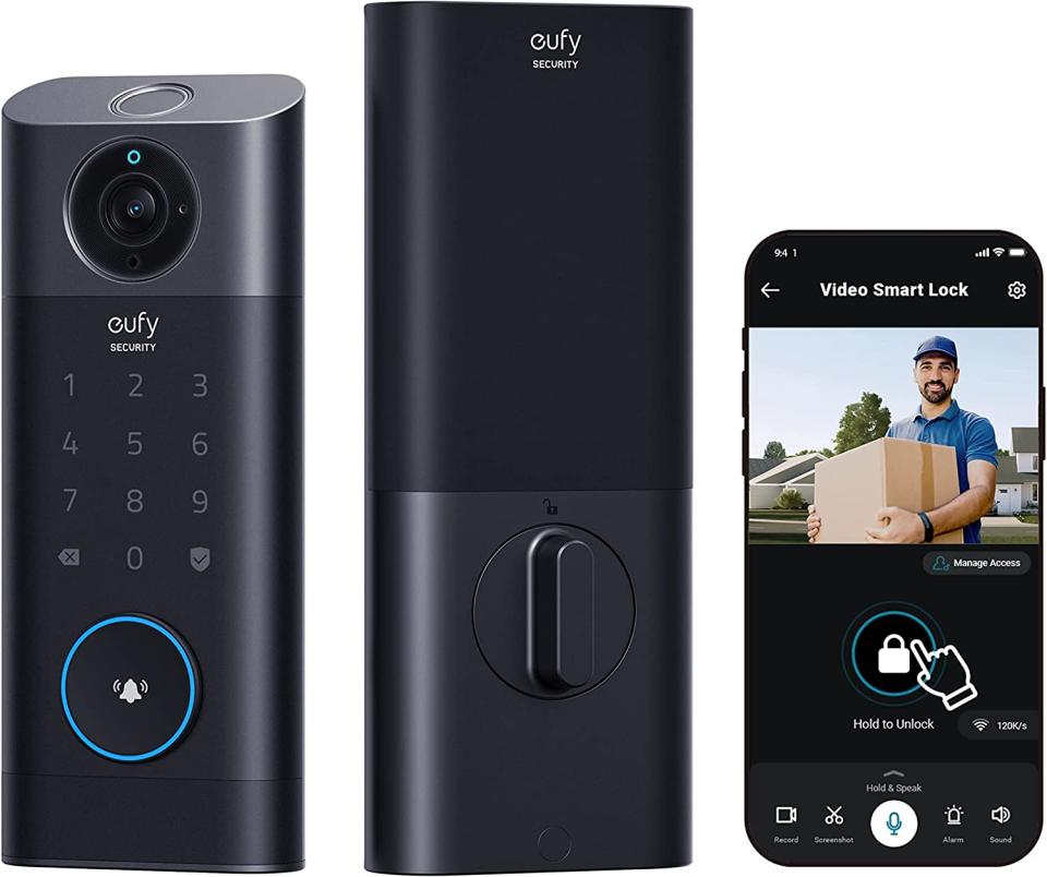 eufy Security S330 Video Smart Lock against white background