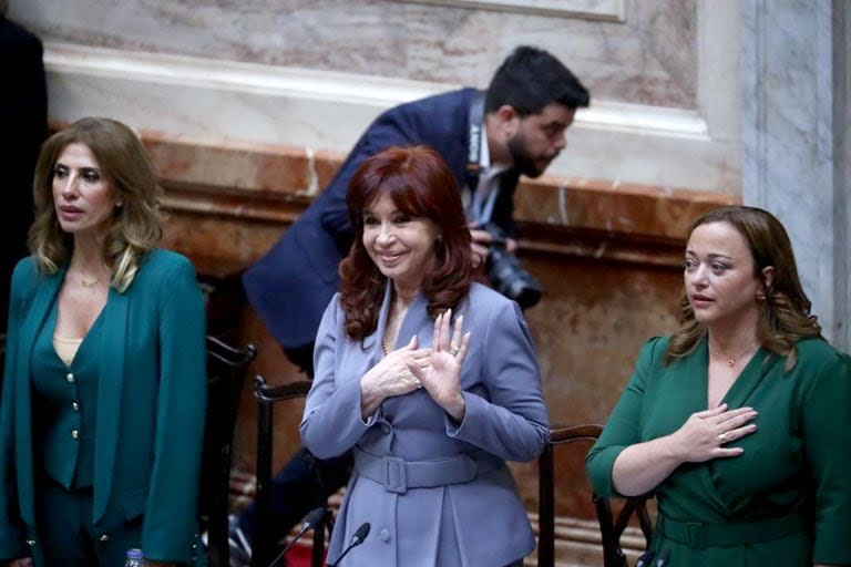 Cristina Kirchner encabeza la Asamblea Legislativa 