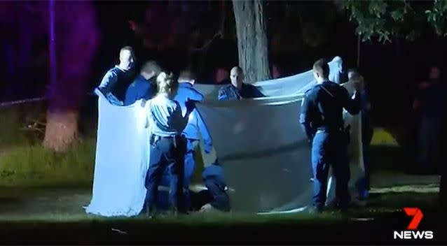 The 50-year-old was allegedly left to die on a Western Sydney front lawn. Source: 7 News