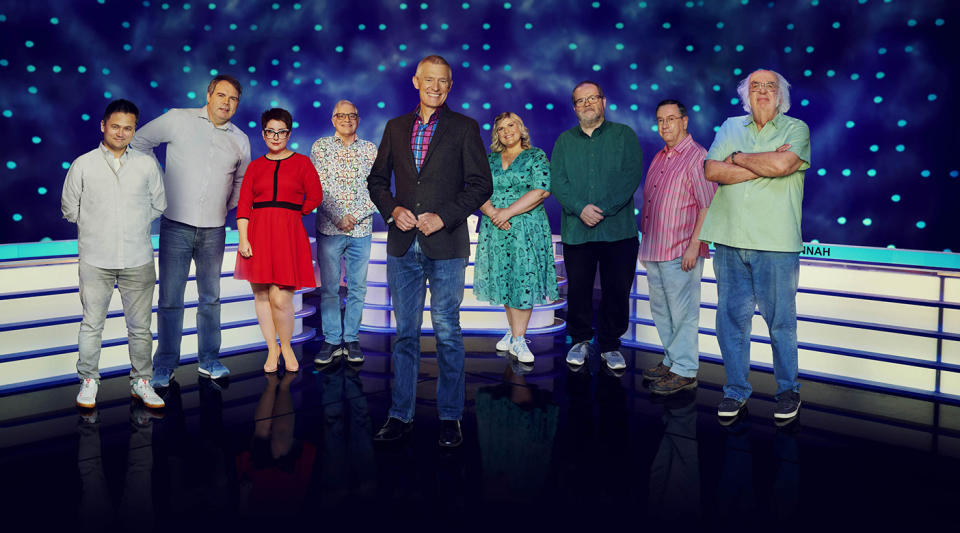 The stars of Eggheads. (PA/Channel 5)