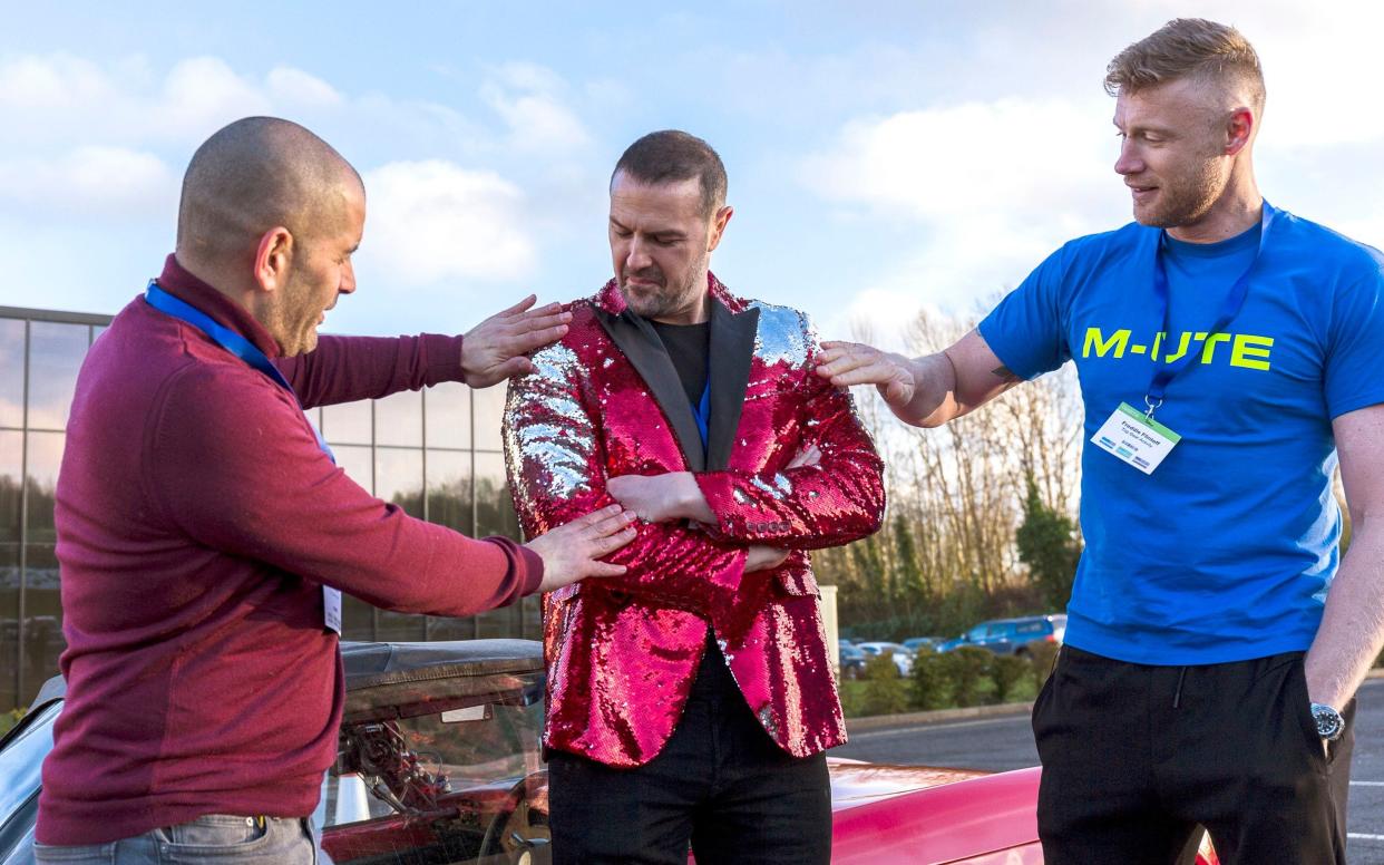 Harris, McGuinness and Flintoff lark about in the latest Top Gear episode - 2