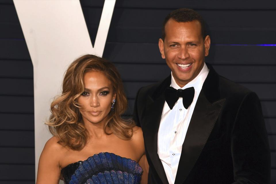 A-Rod and JLo