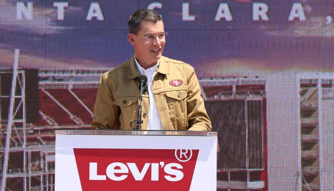 Chip bergh at Levi's Stadium