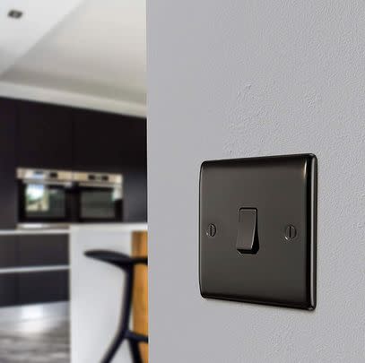 Make your light switches pop by swapping out their boring white covers