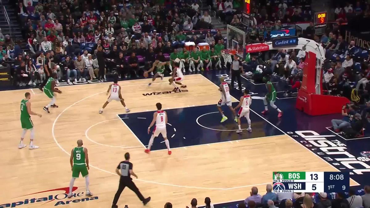 Celtics vs Wizards Game Highlights Yahoo Sports