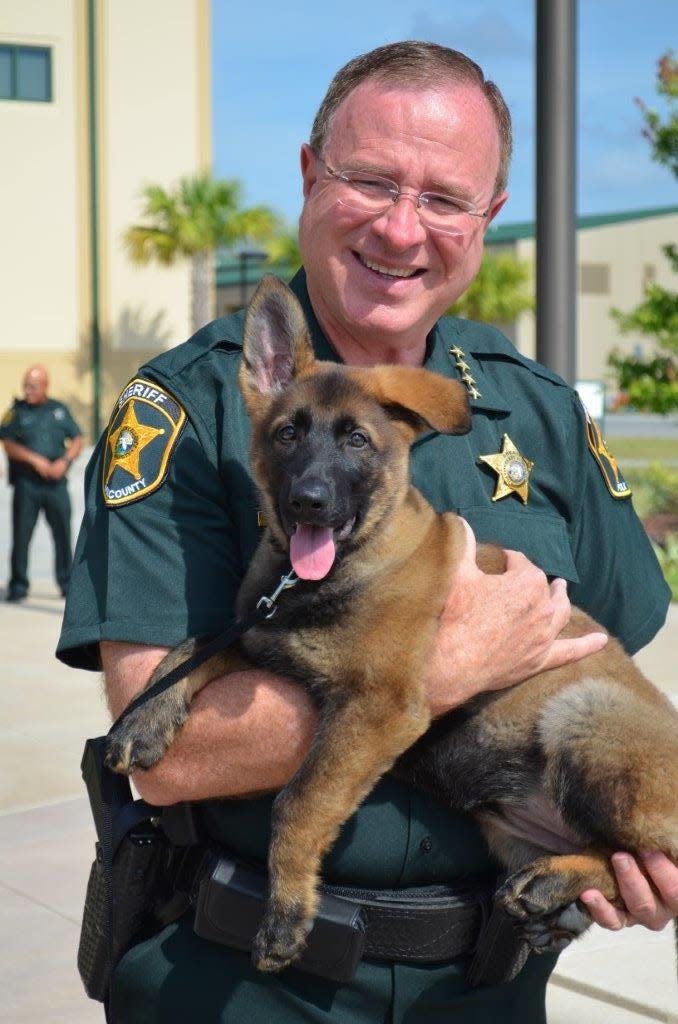 Polk County Sheriff Grady Judd is one of the speakers for the annual fundraiser for  K9s for Cops.