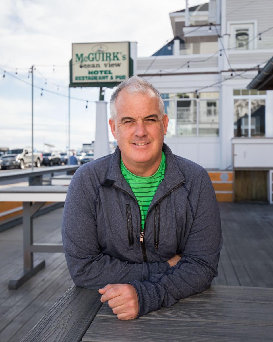 Tom McGuirk of McGuirk's Ocean View Hotel Restaurant & Pub.